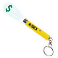 Light Up Keychain - Logo Projector - Yellow